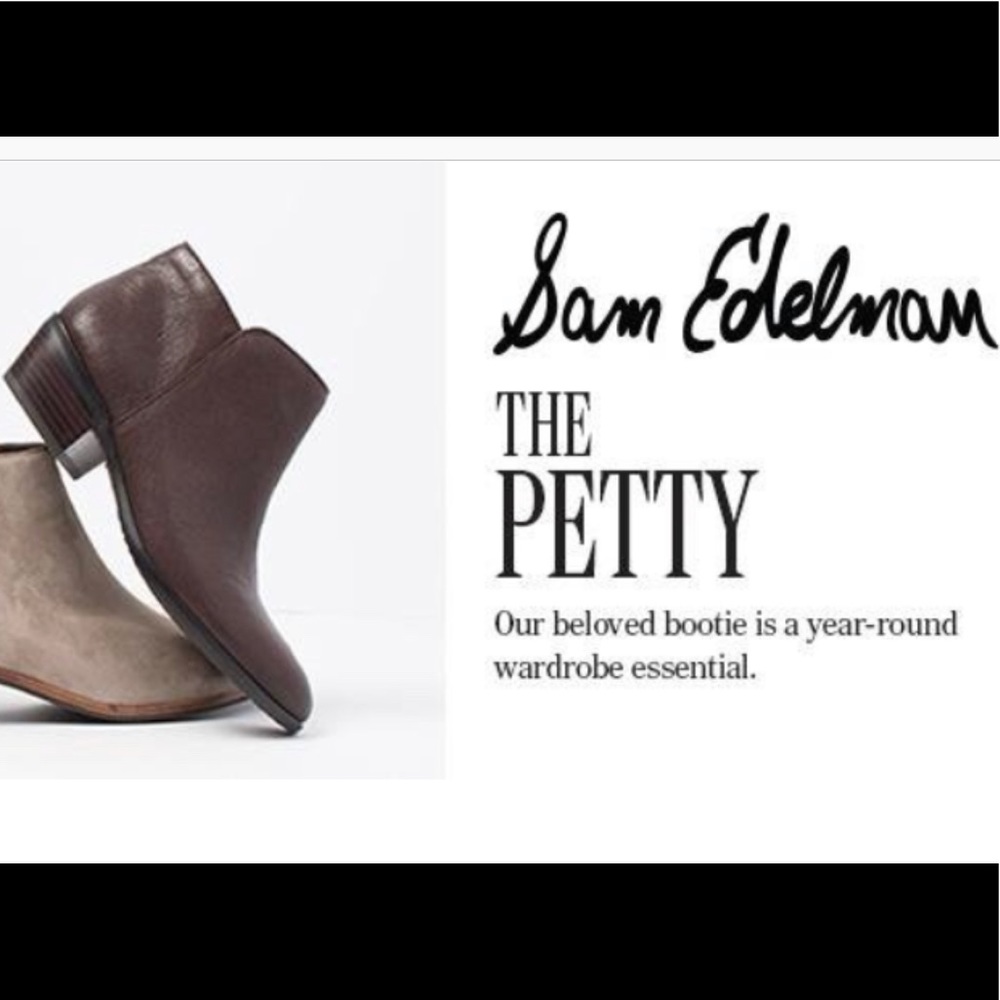 Sam Edelman Petty bootie brown